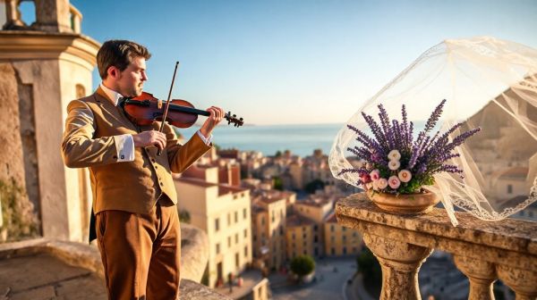 5 raisons d'engager un violoniste pour votre mariage à Menton