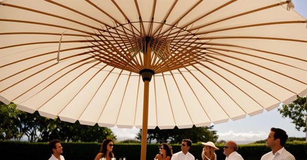 Location parasol pour événements : abritez vos invités avec style