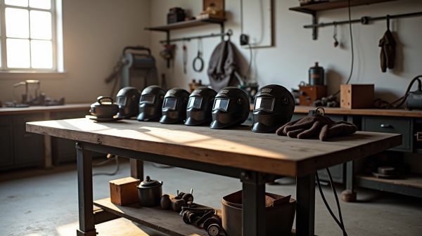 Optimiser votre atelier avec un établi de soudure robuste